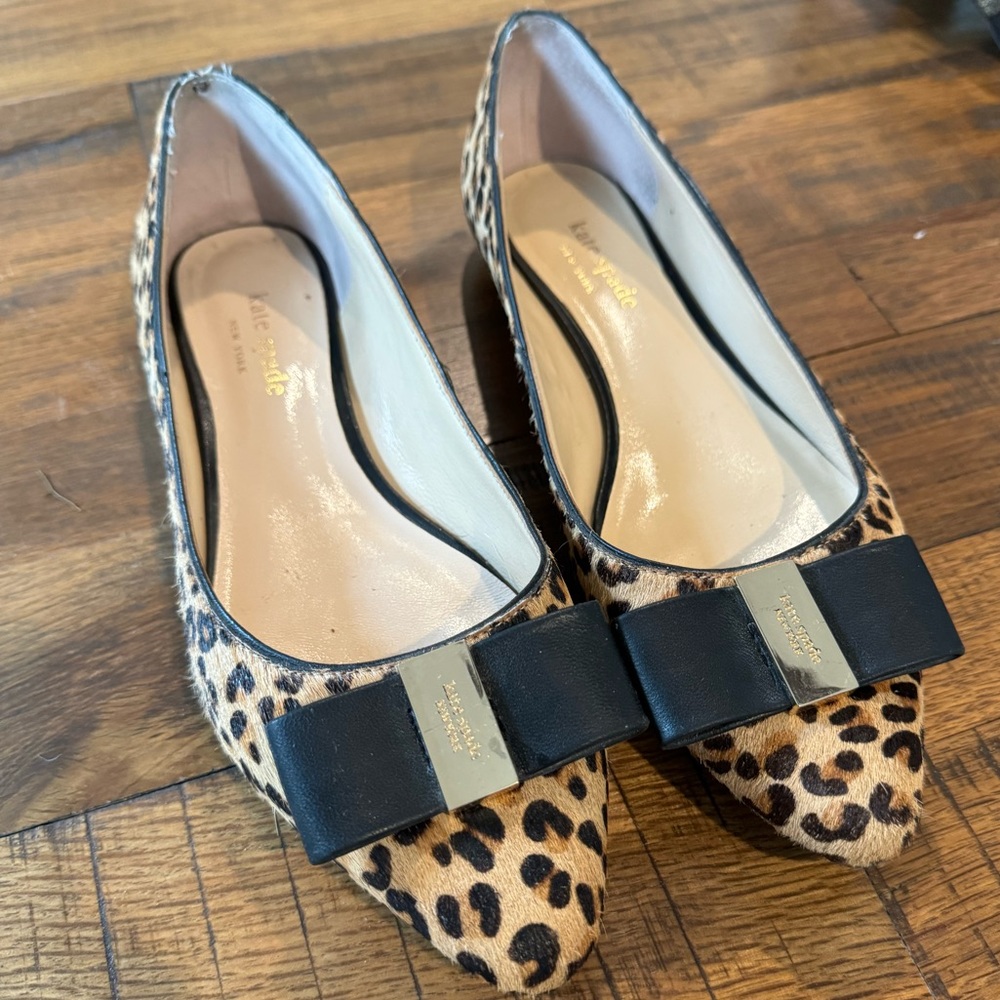 Leopard Print Kate Spade Flats